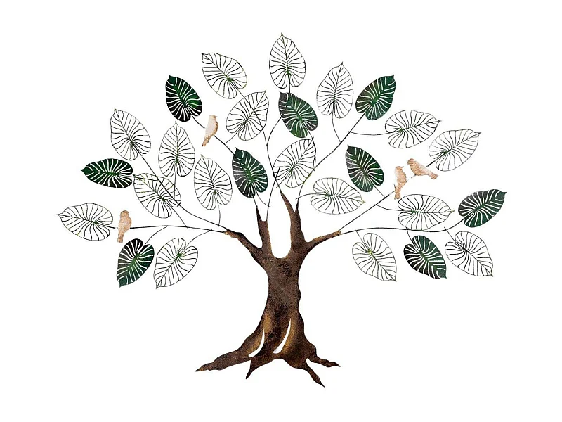 Décoration murale en métal Alder