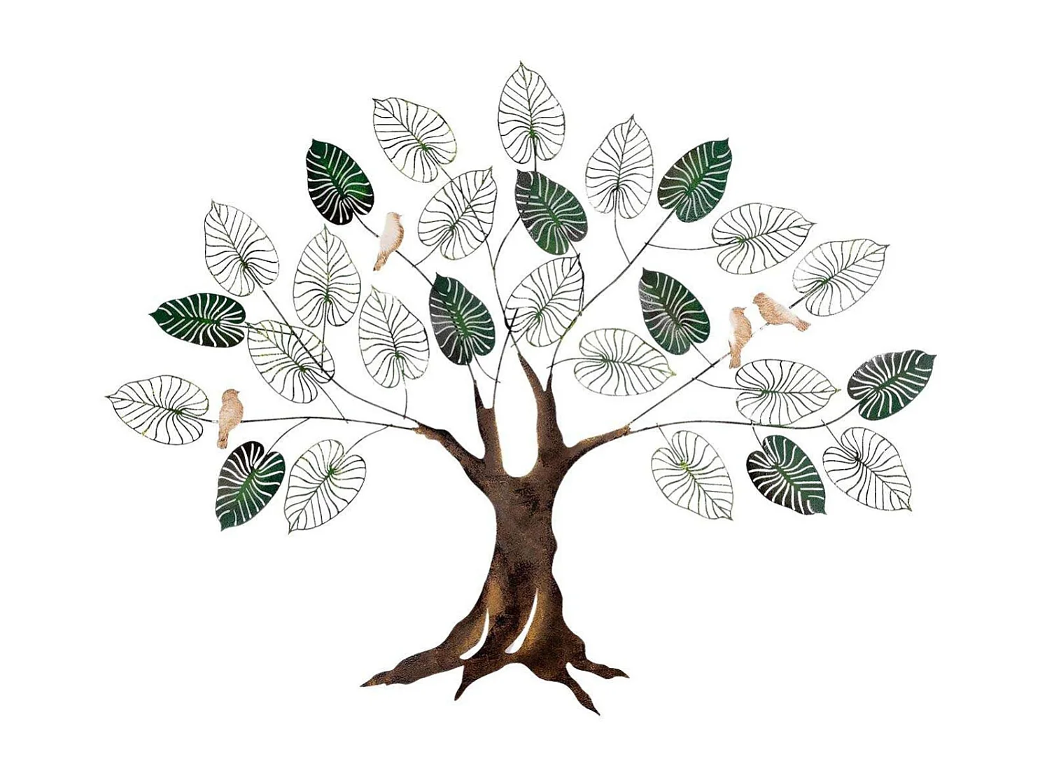 Décoration murale en métal Alder