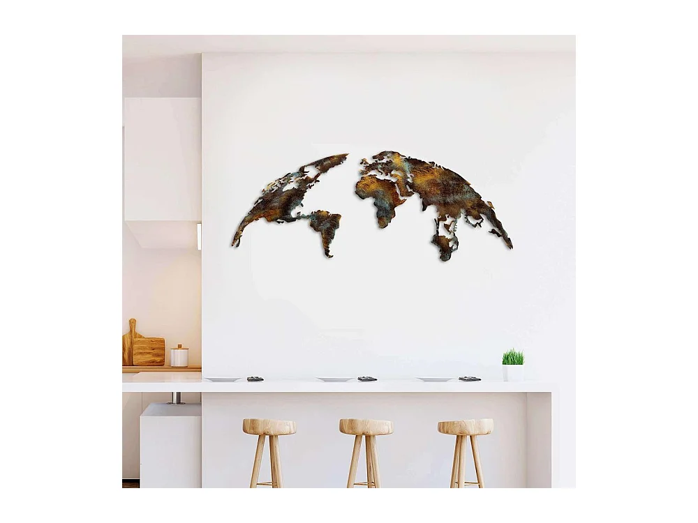 Accesorio decorativo de pared – 150 cm x 59 cm – metal