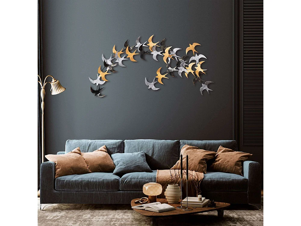 Décoration murale en métal Vol