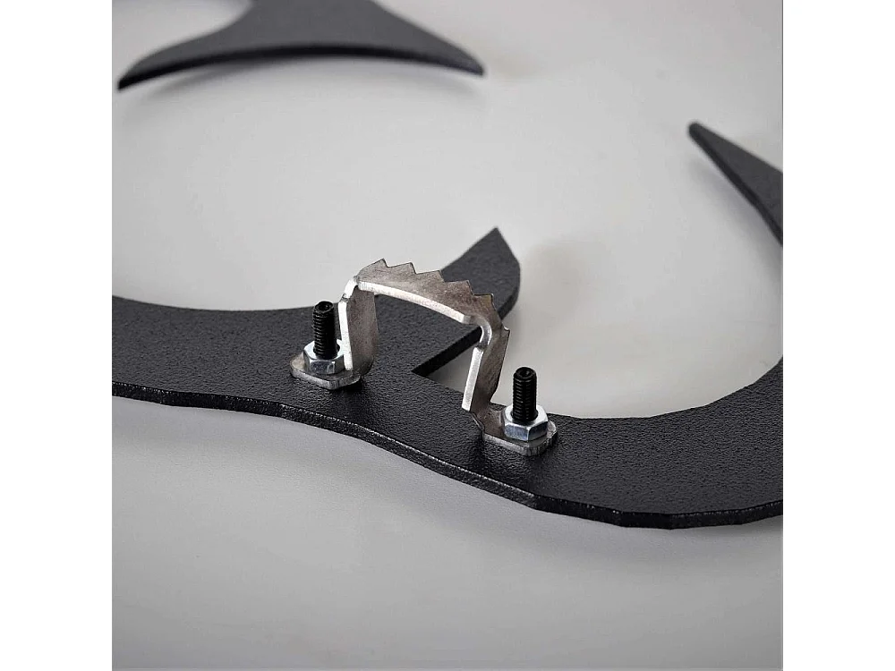 Décoration murale en métal Mappemonde Modèle 1