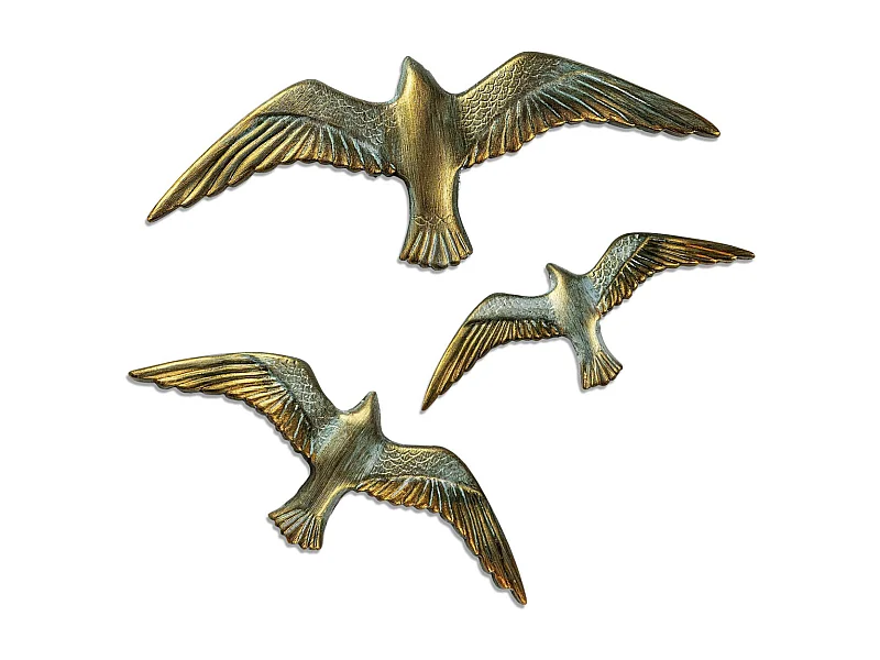 Décoration murale en polyester Oiseaux en vol Modèle 1