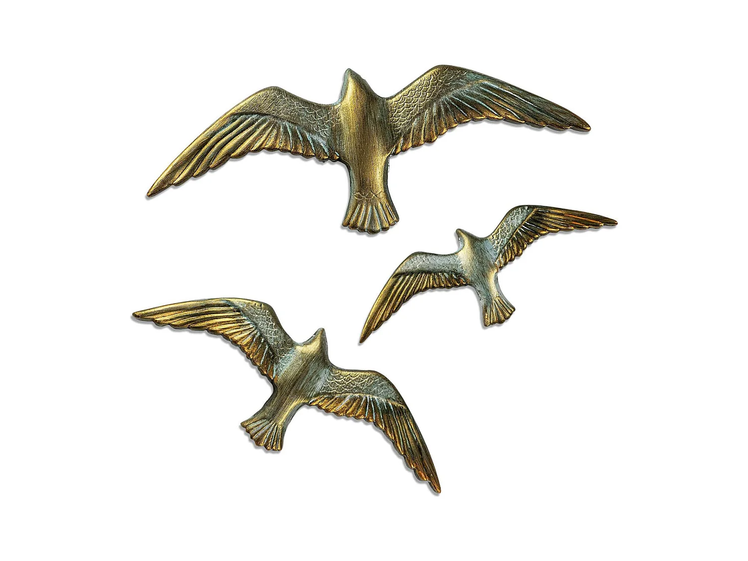 Décoration murale en polyester Oiseaux en vol Modèle 1