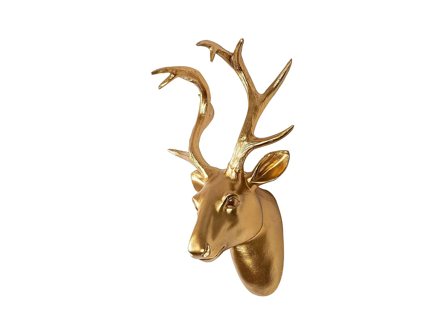 Décoration murale en polyester buste de cerf