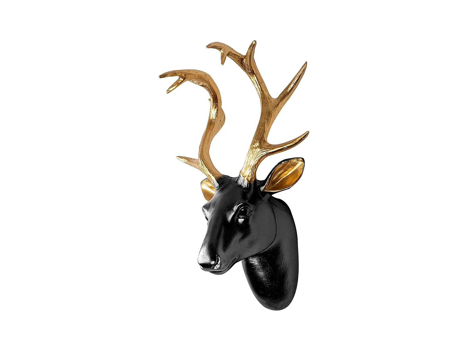 Décoration murale en polyester buste de cerf