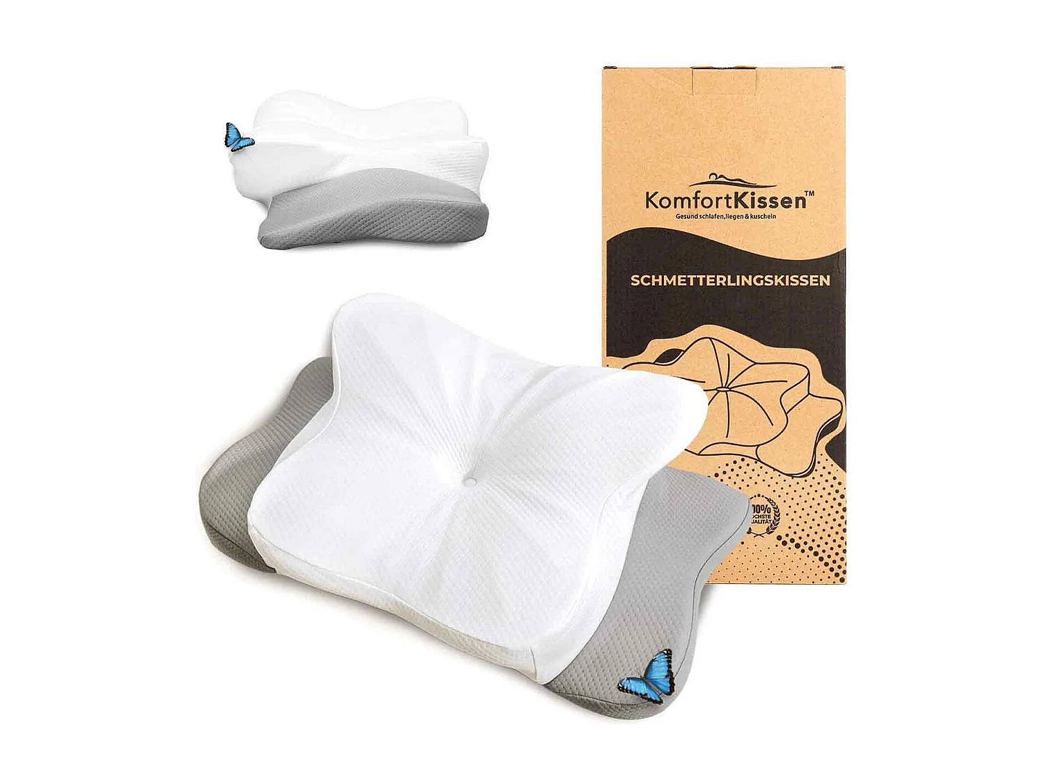 Schmetterlingskissen