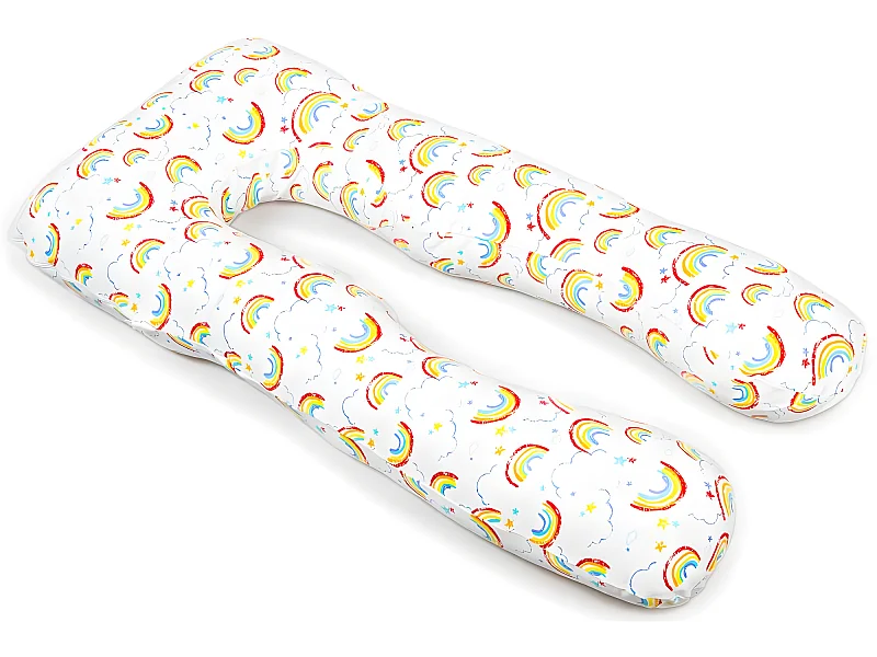 ERSATZBEZUG für das Komfortkissen Kinder in regenbogen