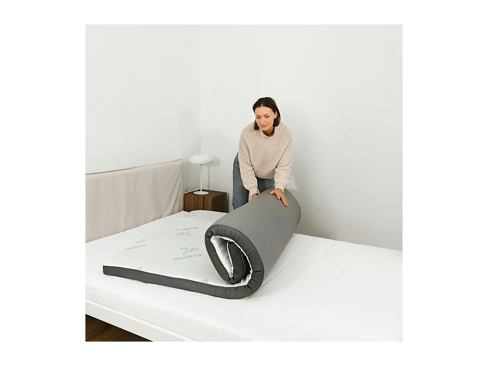 Komfort Topper - Gel Schaum Matratzentopper gegen Rückenschmerzen