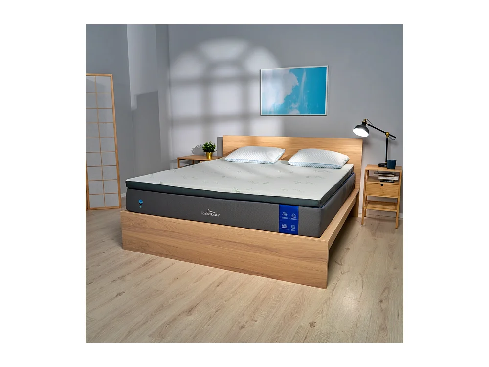 KühlKomfort Topper - Surmatelas rafraîchissant en mousse de gel