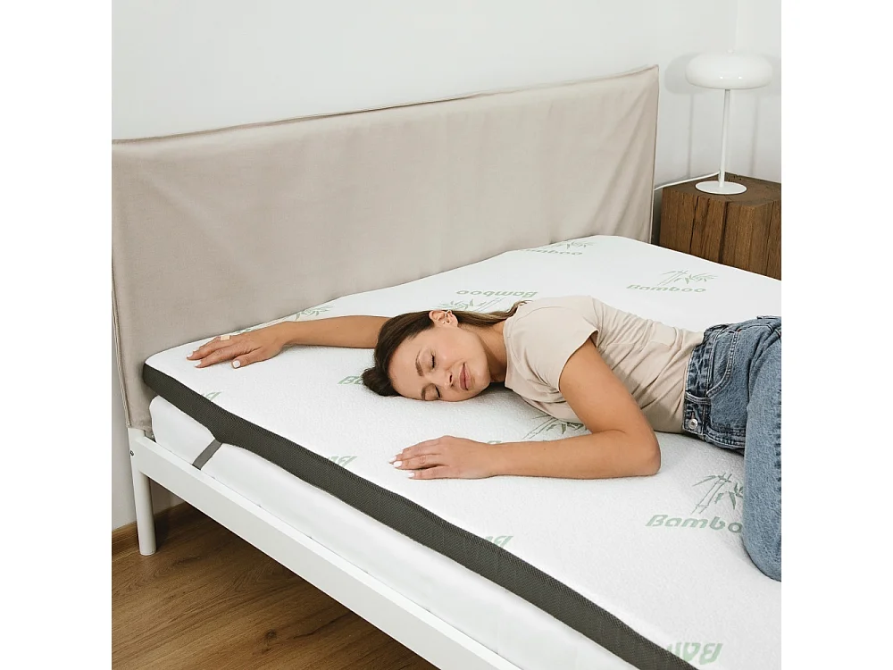 Komfort Topper - Gel Schaum Matratzentopper gegen Rückenschmerzen