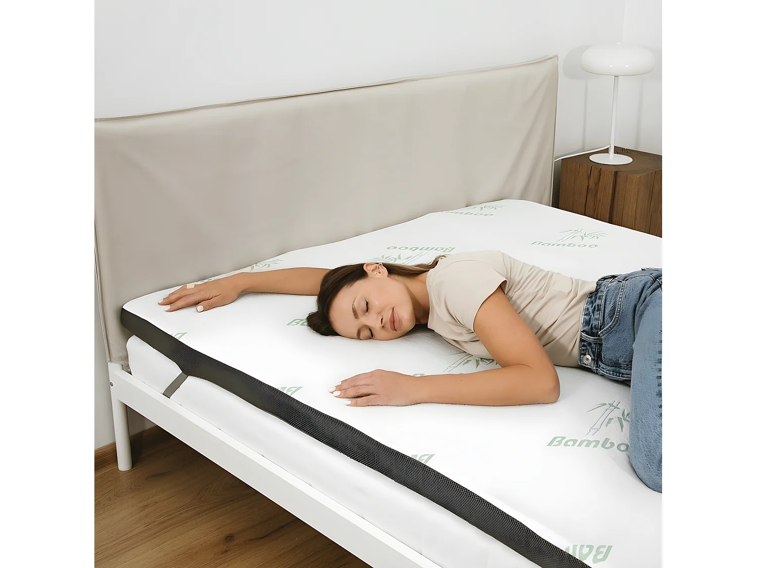 Komfort Topper - Gel Schaum Matratzentopper gegen Rückenschmerzen