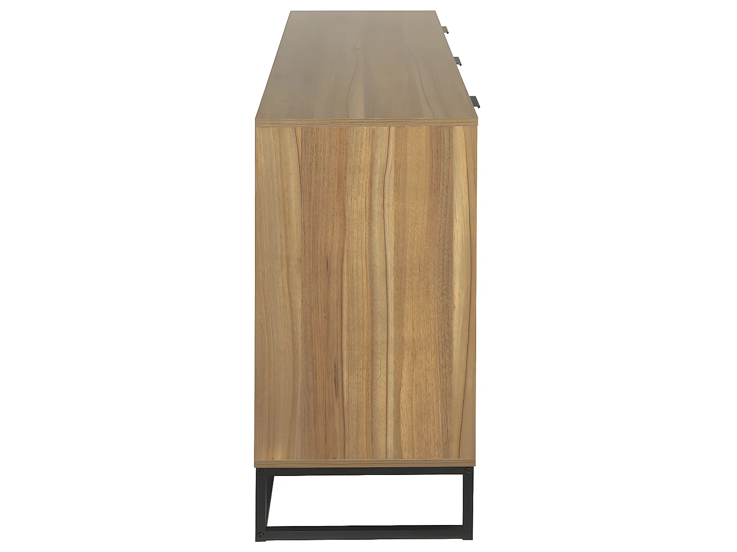 Commode avec six tiroirs - 120cm - Marron - Sweiko