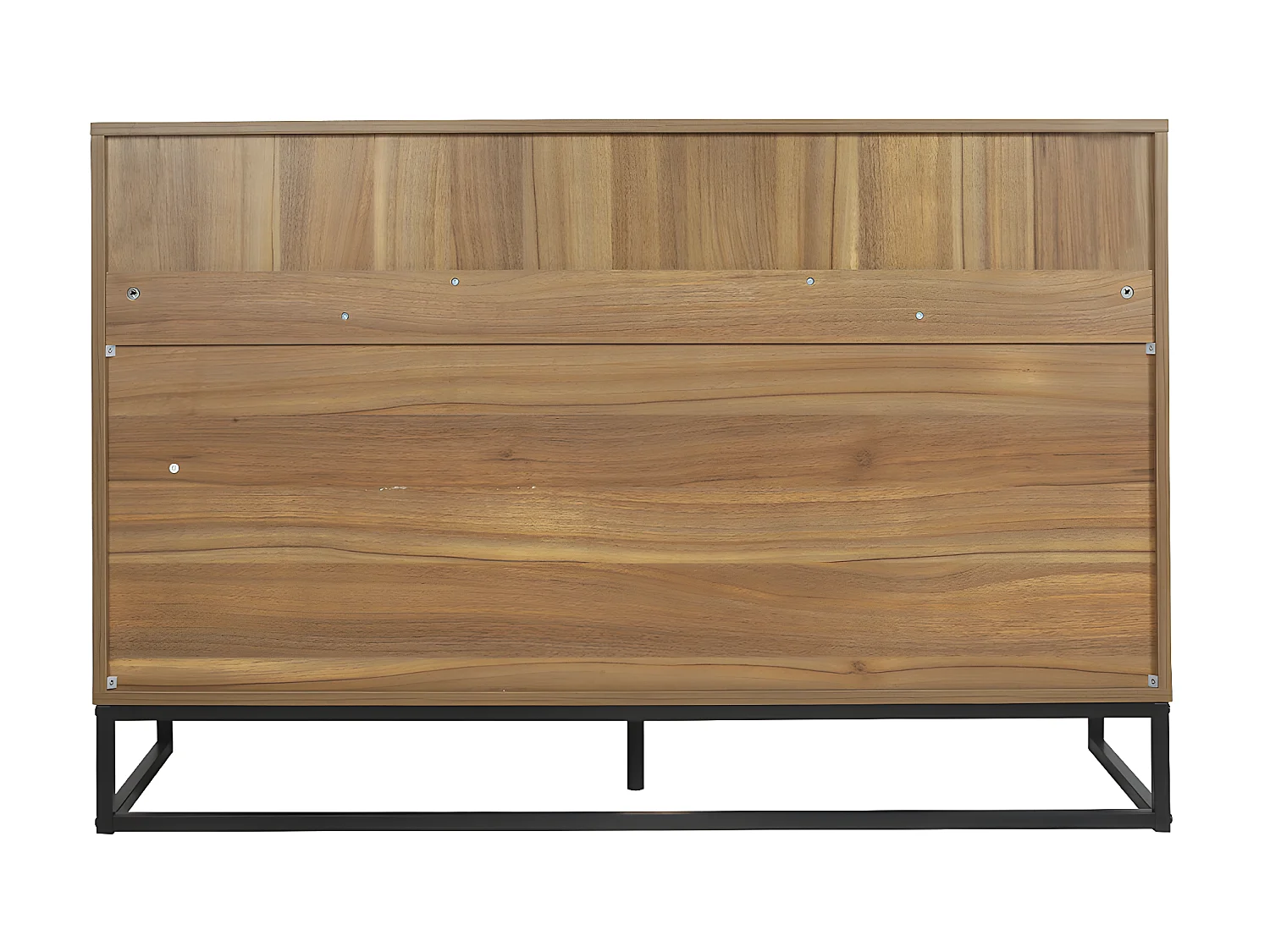 Commode avec six tiroirs - 120cm - Marron - Sweiko