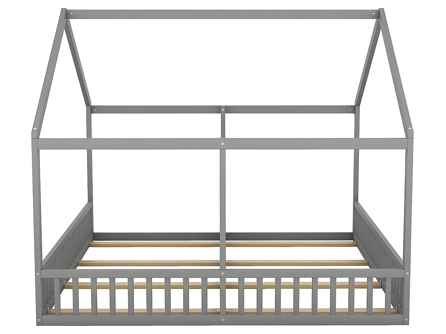 Lit cabane Lit 2 en 1 - 90 x 200 cm - Girs - Sweiko