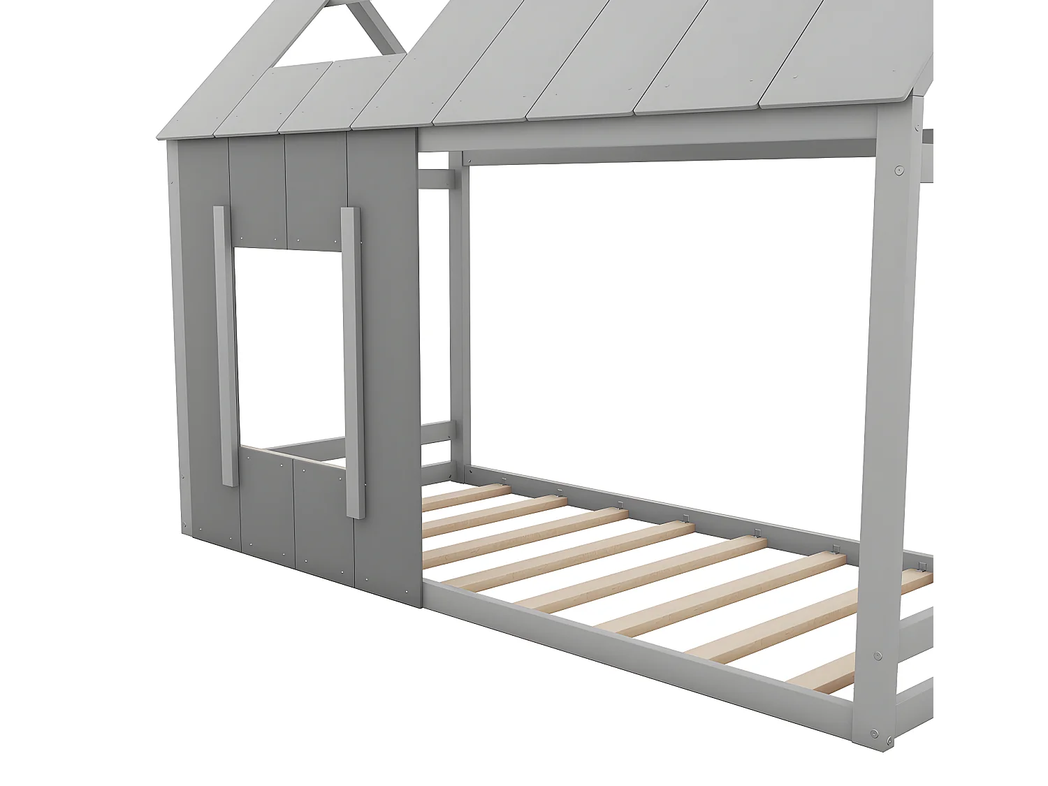 Lit cabane - 90 x 200 cm - Girs - Sweiko