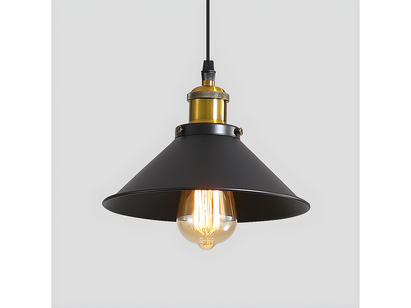 Lustre 3 suspensions rondes alignées • Luminaires Tendance