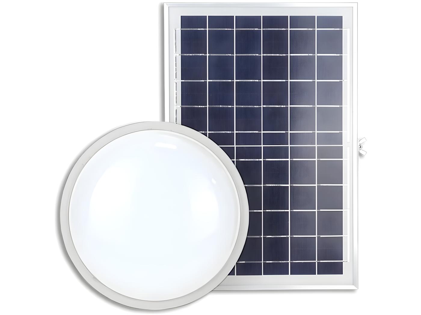 Solarlampe für den Innen und Außenbereich, 90 LEDSolarDeckenleuchte