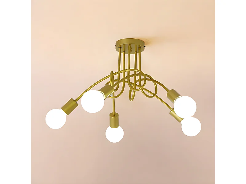 Lampada da terra in alluminio con base in marmo LINE | Lampada da terra