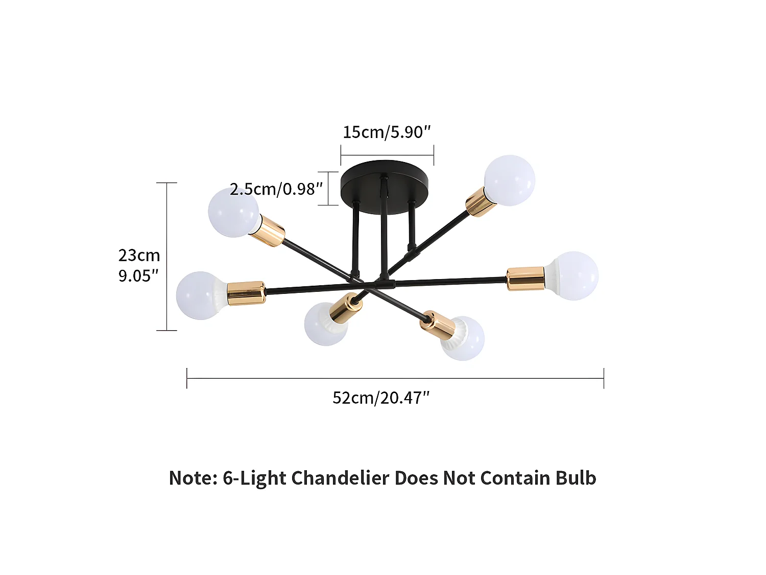 Plafonnier moderne, lampe de plafond rétro, industriel lustre suspension e27, sans ampoules