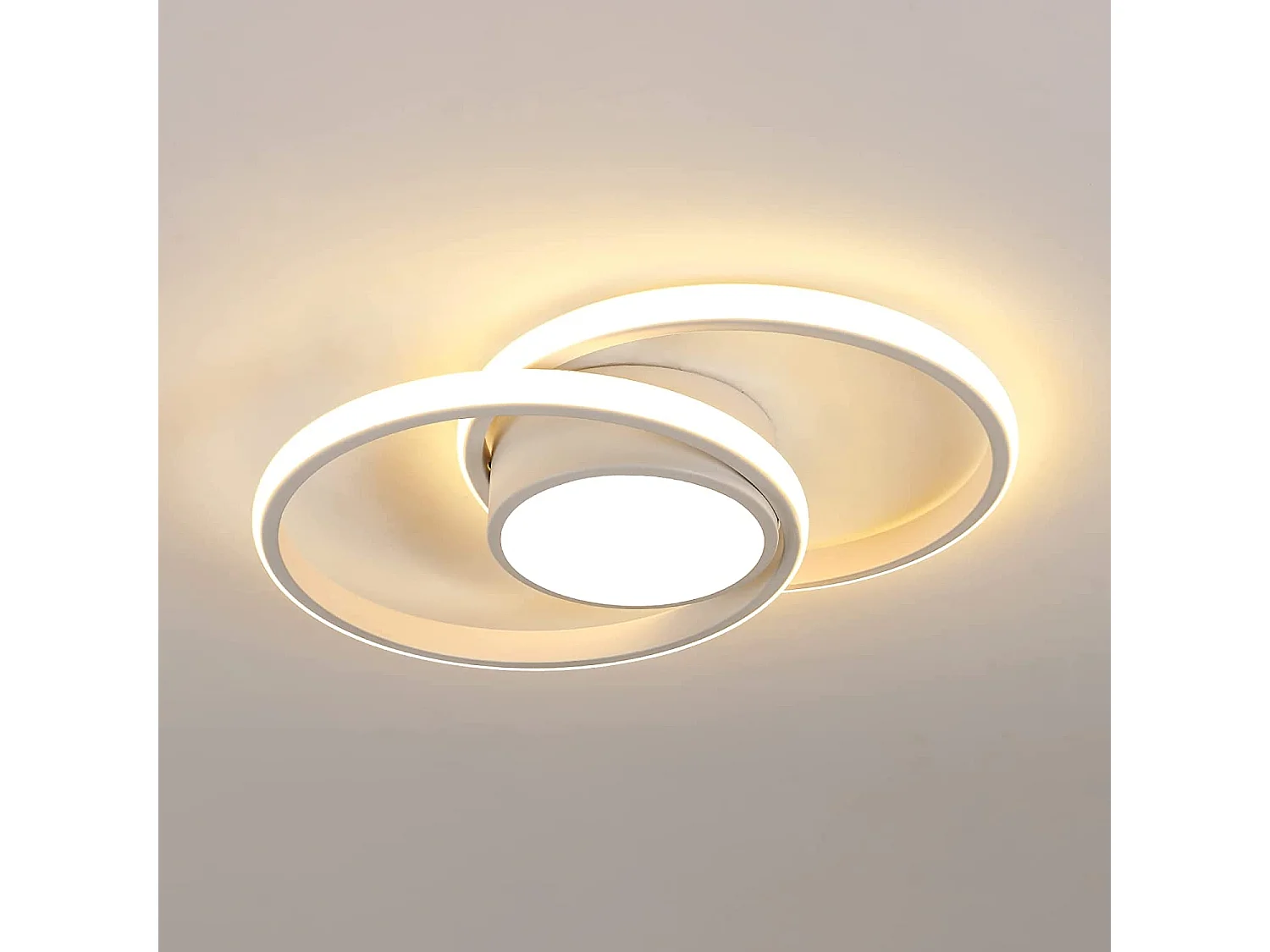 Luce a soffitto a LED moderna a LED, 40*28,5 cm, 42W 4000LM, luce calda