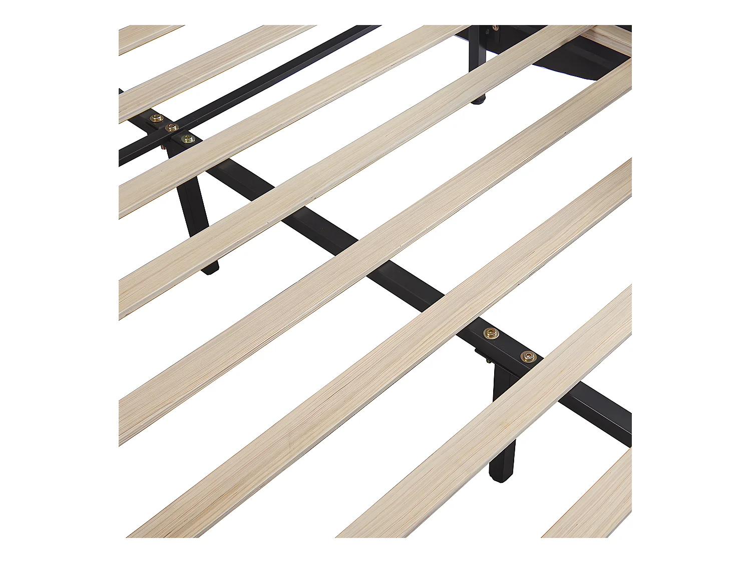 Lit avec tête de lit capitonnée avec LED- 140 x 200 cm - Blanc - Sweiko