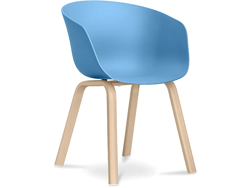 Chaise Heylys design scandinave - Mat Bleu