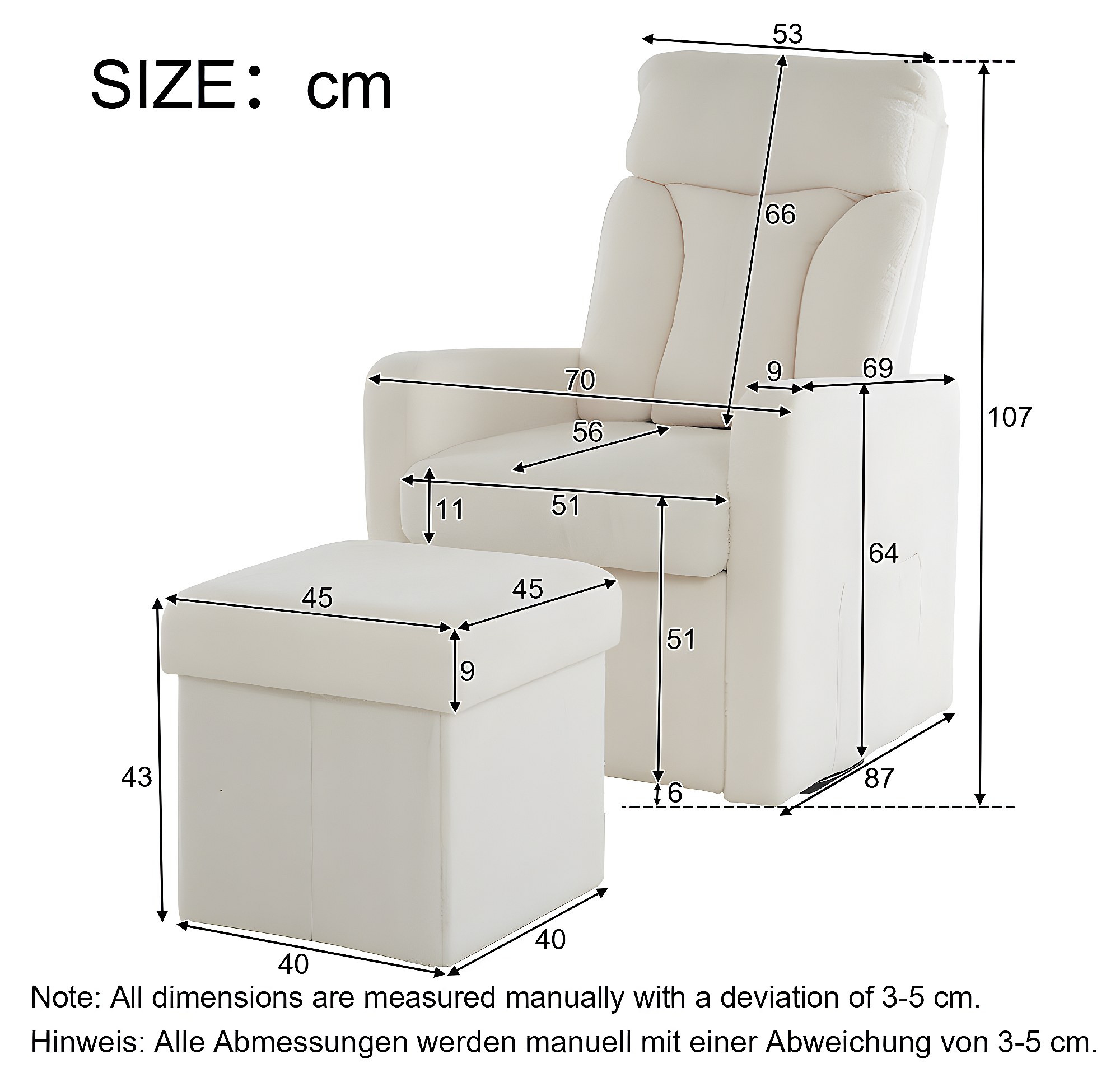 Canapé convertible deux places inclinable en tissu avec dossier réglable futon jaune pour salon