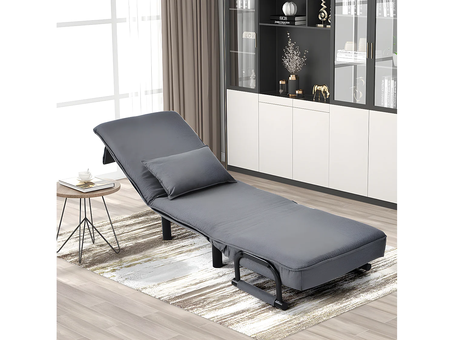 Fauteuil relax en tissu - Girs - Sweiko