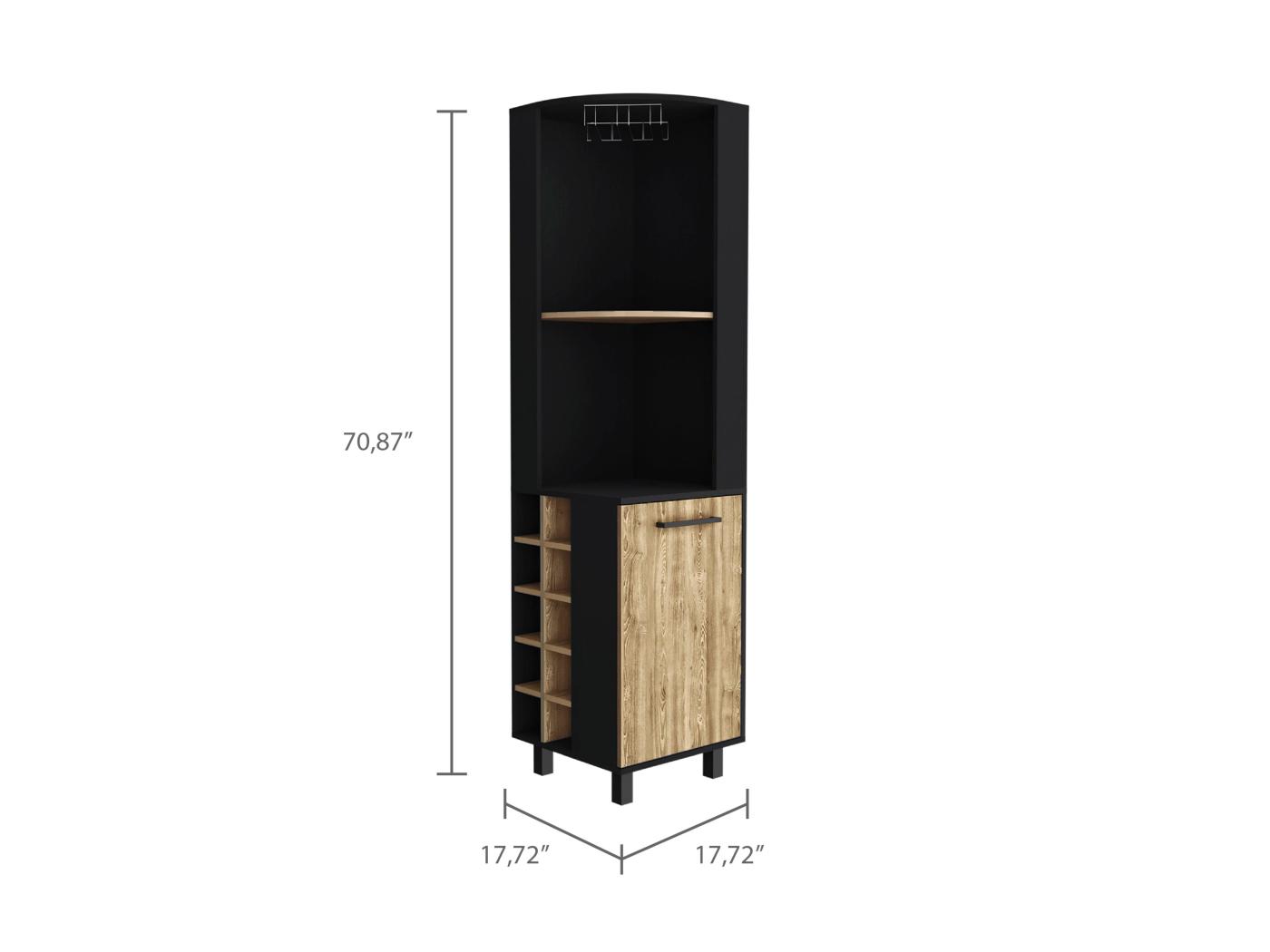 Mobile angolare Kava Beijing, 180 CM H X 46,9 CM P X 46,9 CM L, Miele