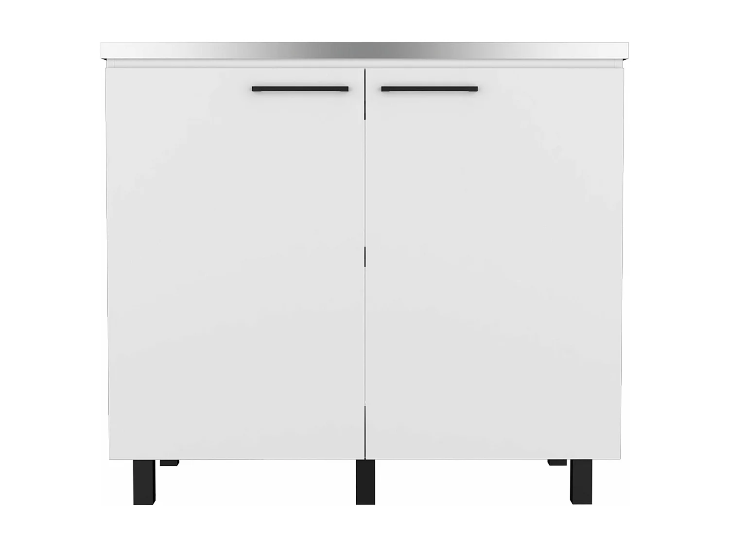 Lavello Napoli, con 2 ante , 89 cm X 100 cm X 52.5 cm , Multicolore