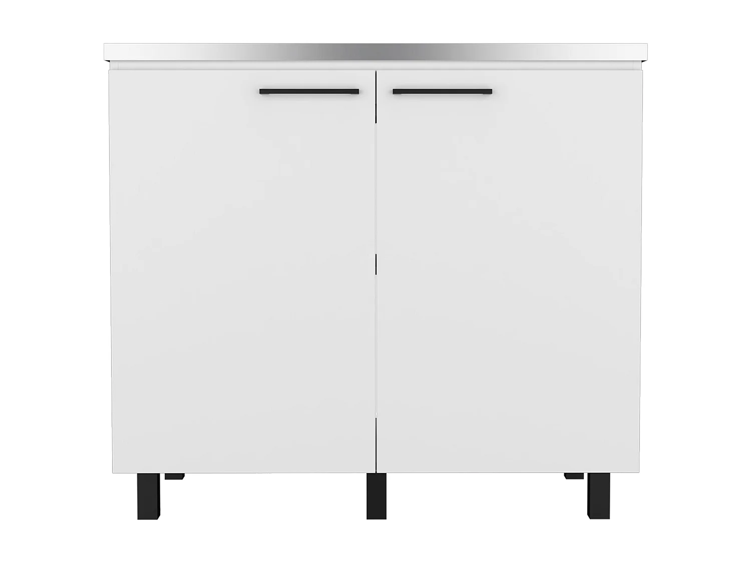 Evier de cuisine Naples, avec 2 portes , 89 cm X 100 cm X 52.5 cm , Multicolore