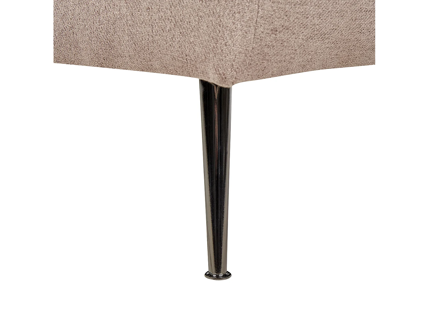 Rechtszijdige chaise longue RIOM Stof Lichtbruin