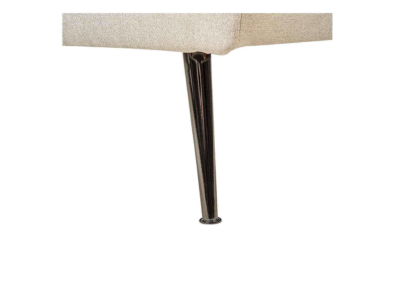 Rechtsseitige Chaiselounge RIOM Stoff Beige