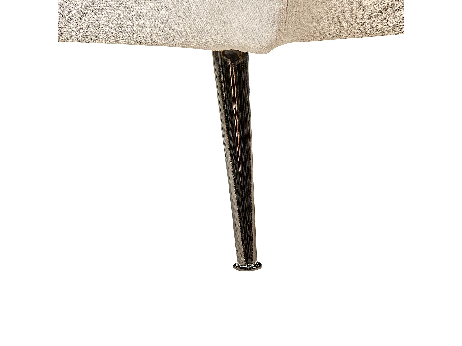 Chaise longue côté droit RIOM Tissu Beige