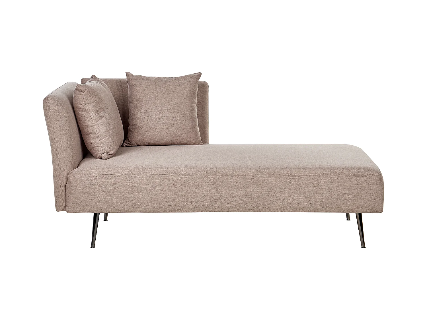 Chaiselongue hellbraun linksseitig RIOM