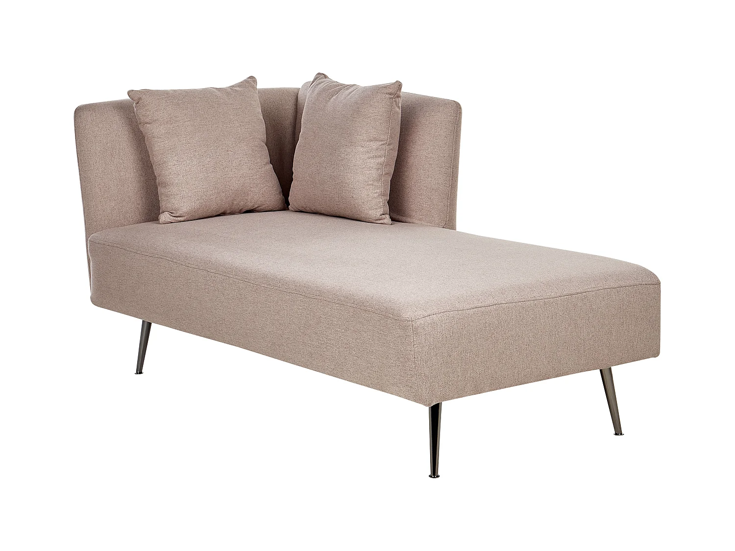 Chaiselongue hellbraun linksseitig RIOM