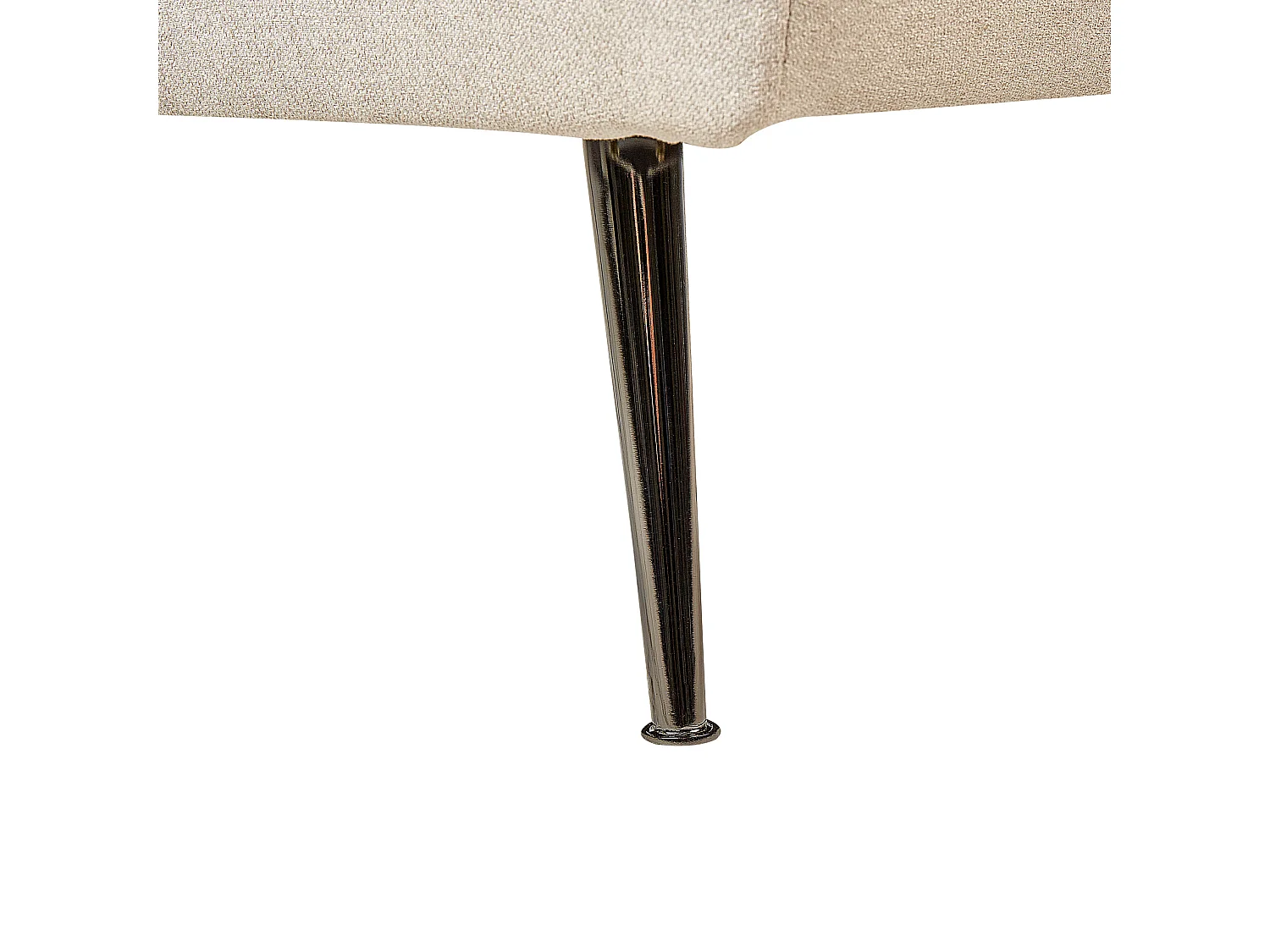 Linkszijdige chaise longue RIOM Stof Beige