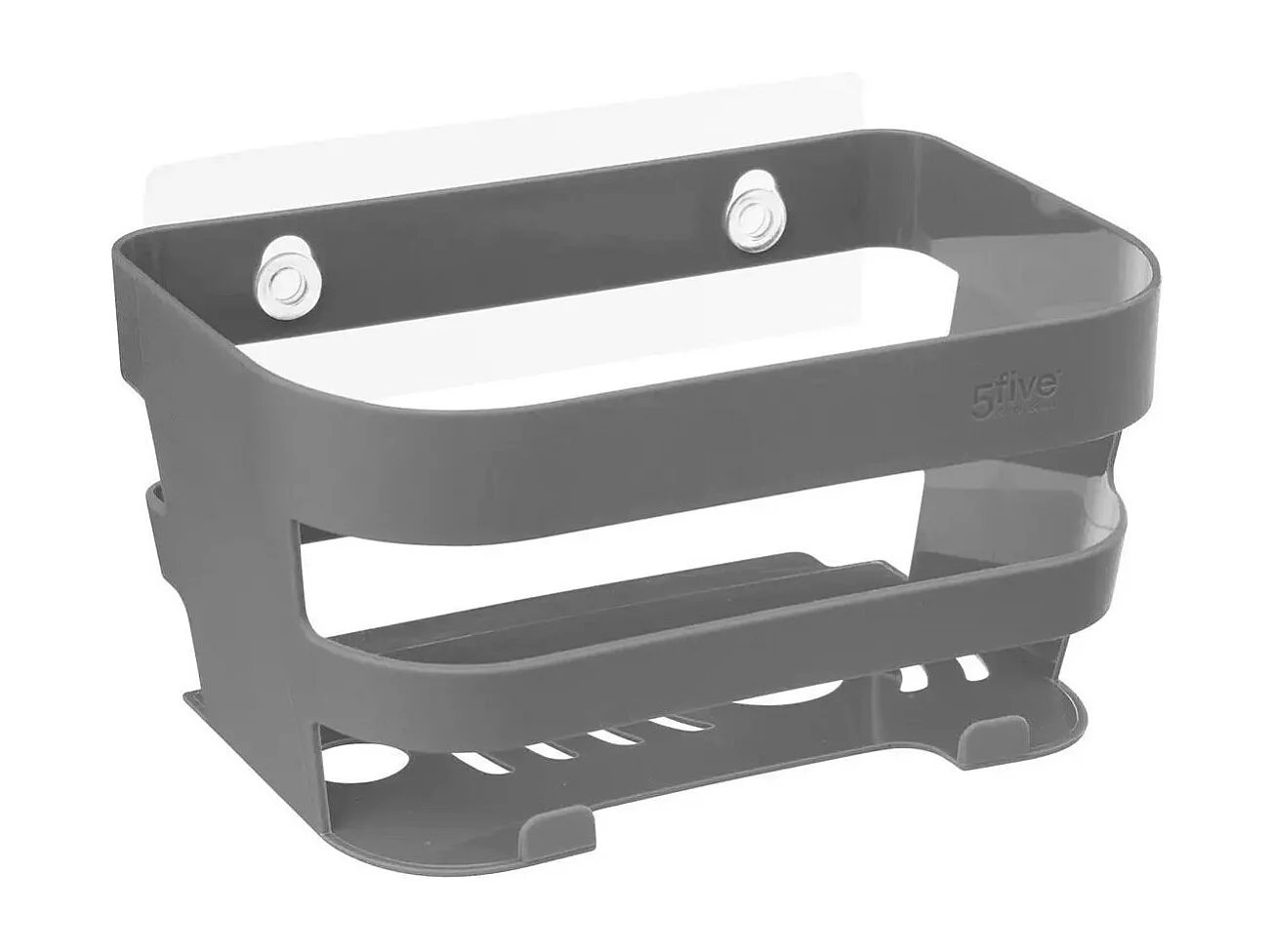 Étagère Murale Salle de Bain "Bath'n Store" 22cm Gris