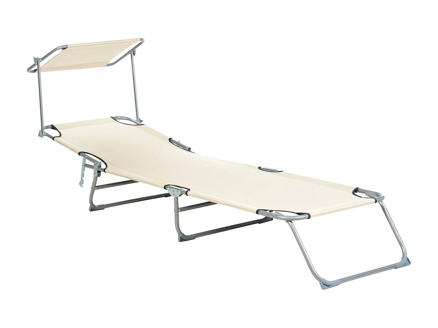 Transat FOLIGNO II Métal Beige clair Beige