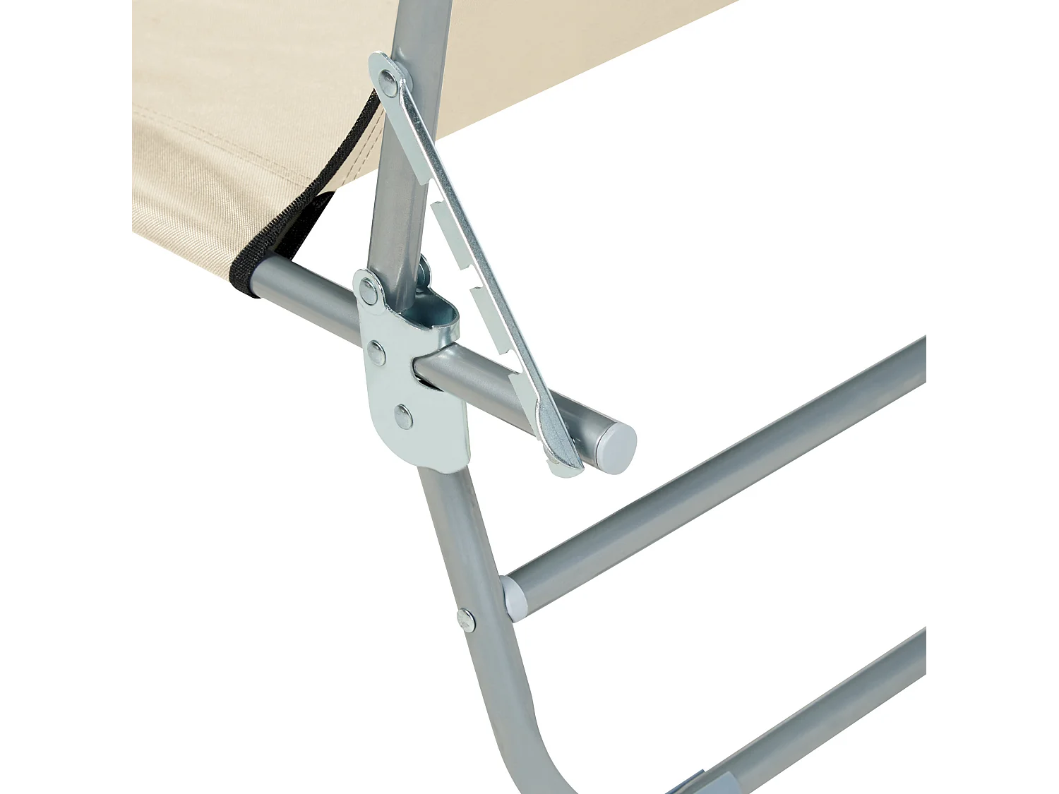 Transat FOLIGNO II Métal Beige clair Beige