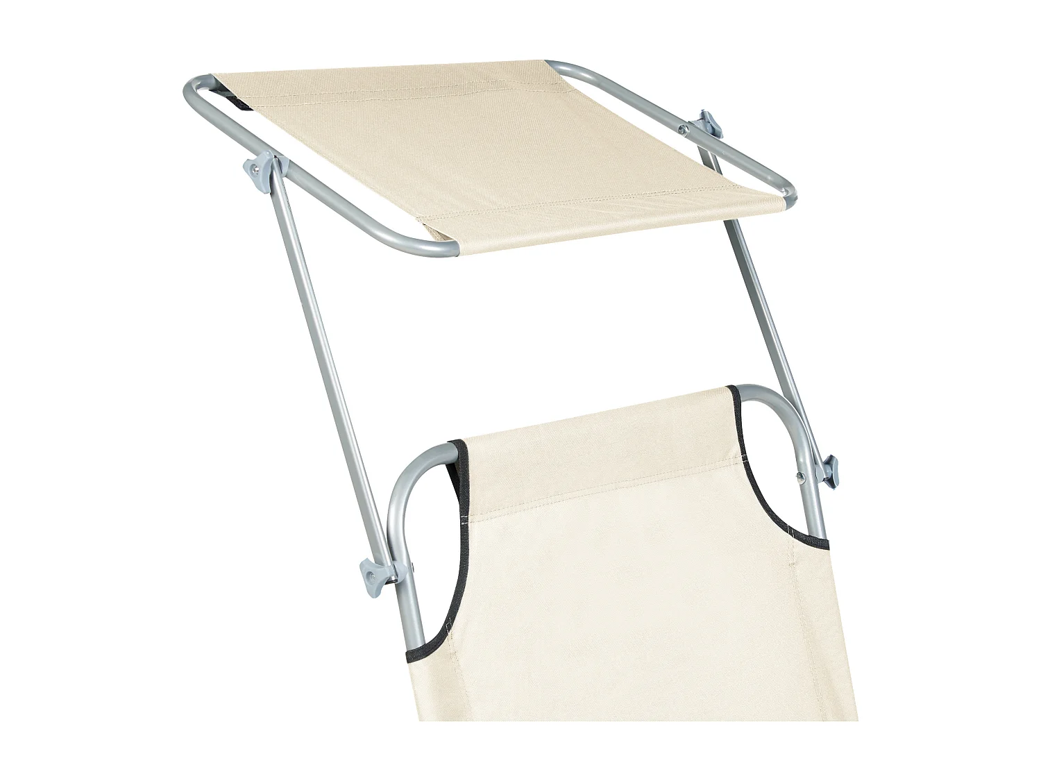 Transat FOLIGNO II Métal Beige clair Beige