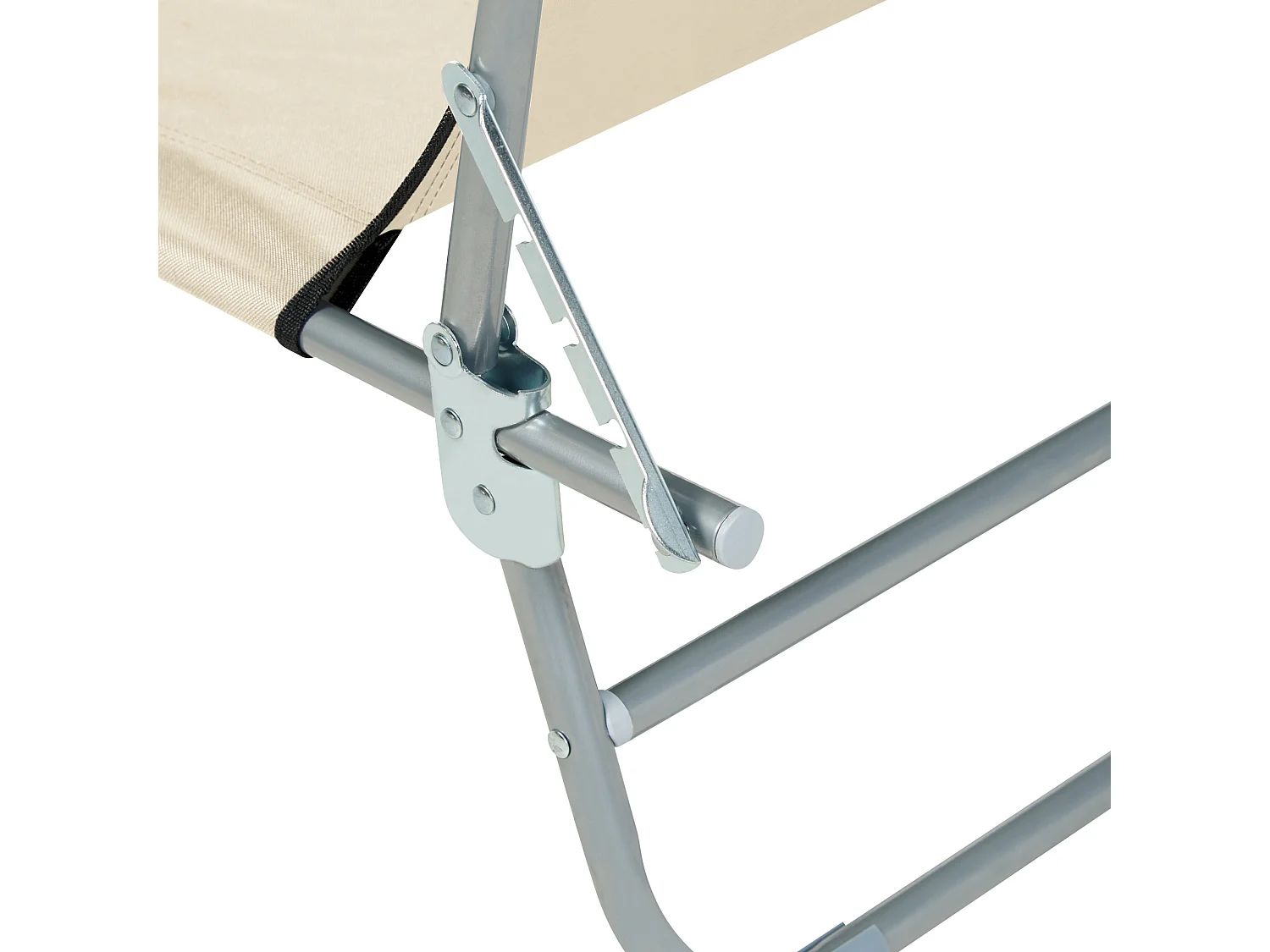 Transat FOLIGNO II Métal Beige clair Beige