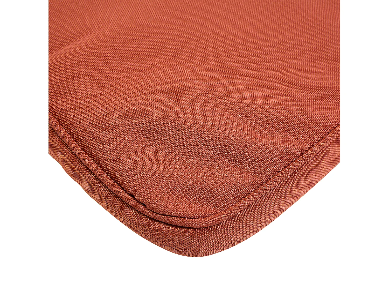 Ligstoel met kussen AMANTEA Acaciahout Rood