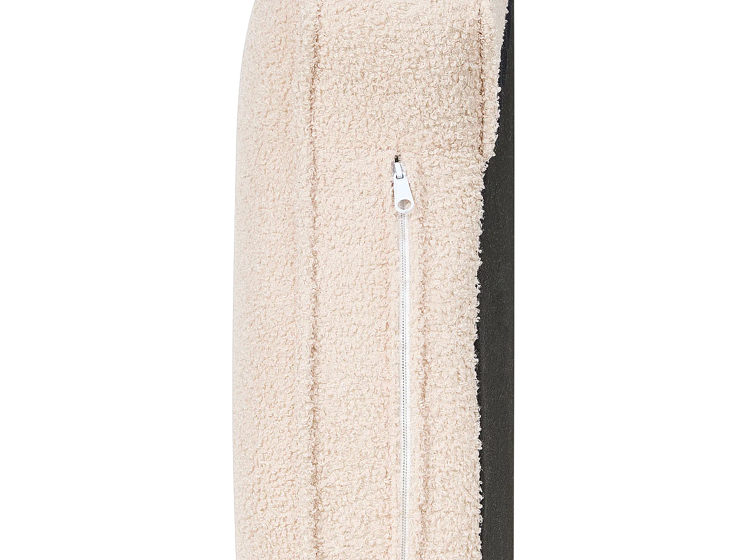 Rechtsseitige Chaiselounge ALLIER Bouclé Hellbeige