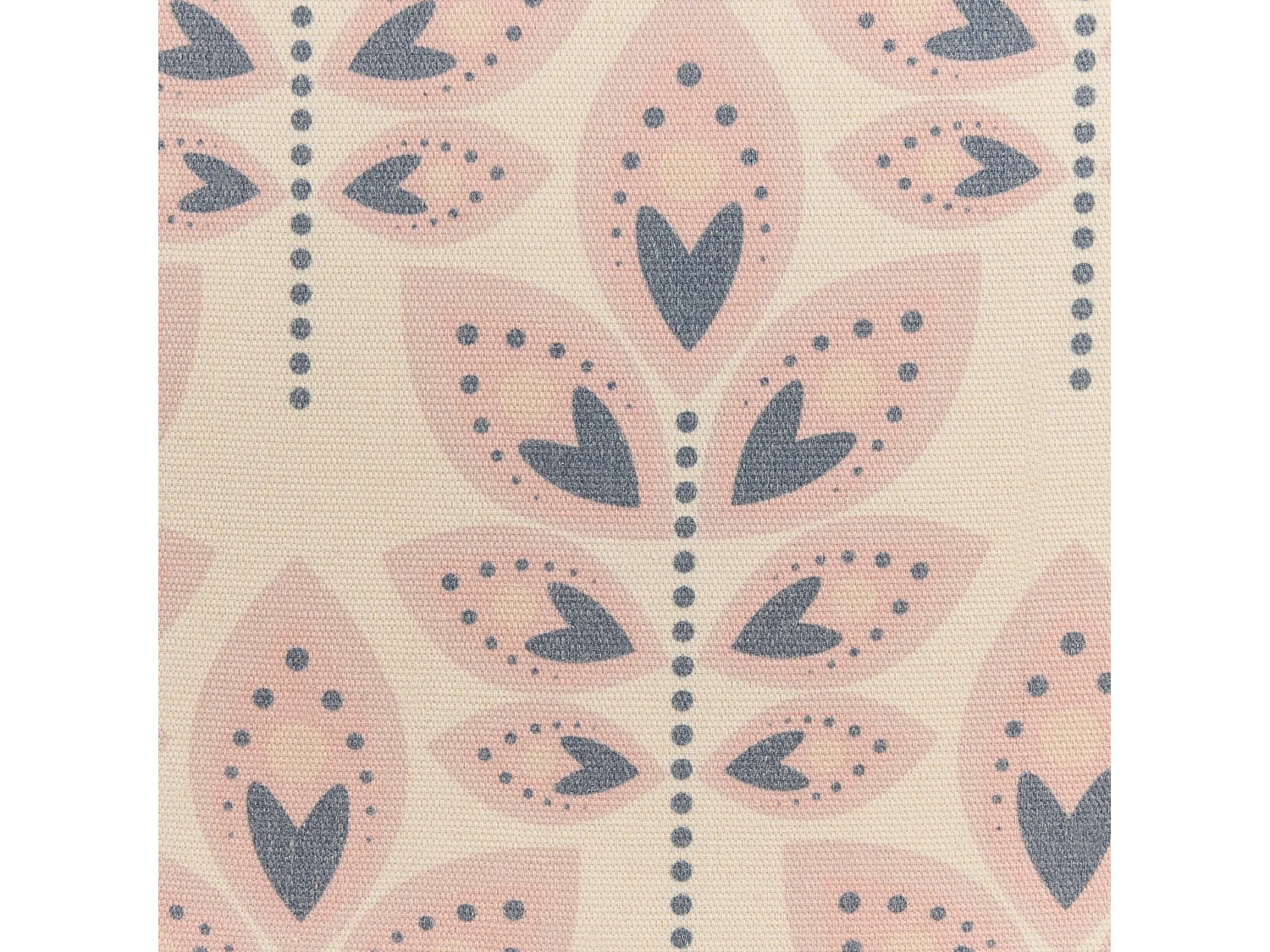 Lot de 2 coussins décoratifs RUDBECKIA 60 x 60 cm Beige clair Motif de plante