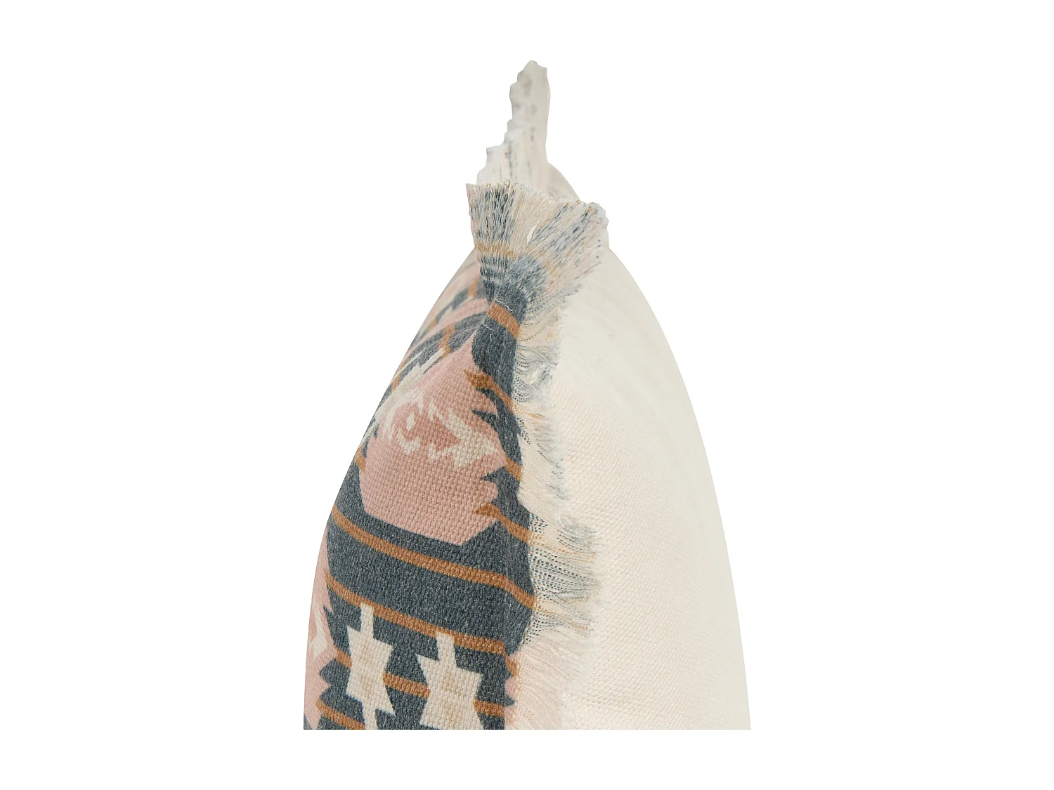 Lot de 2 coussins décoratifs DIANTHUS 60 x 60 cm Multicolore Motif géométrique