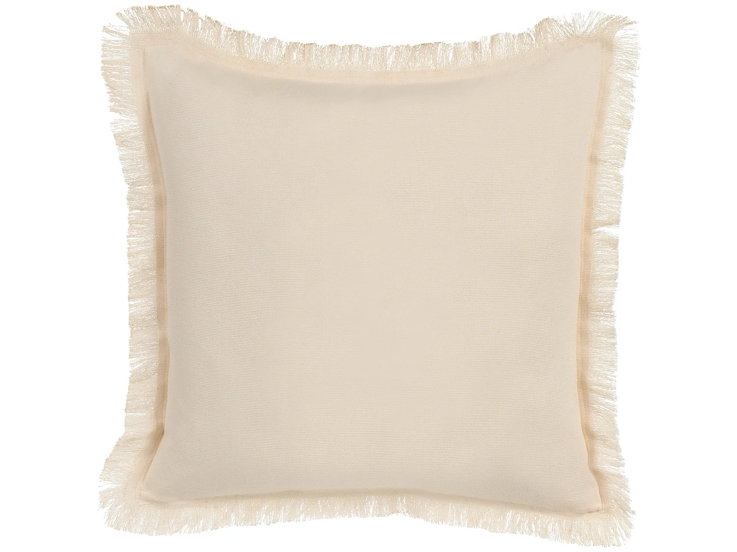 Coussin WATTLE 60 x 60 cm Beige clair Motif animal
