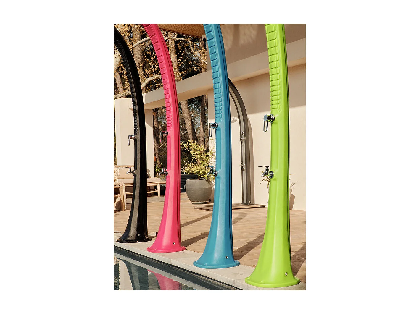 Douche solaire 32 L Cobra Verte - Formidra