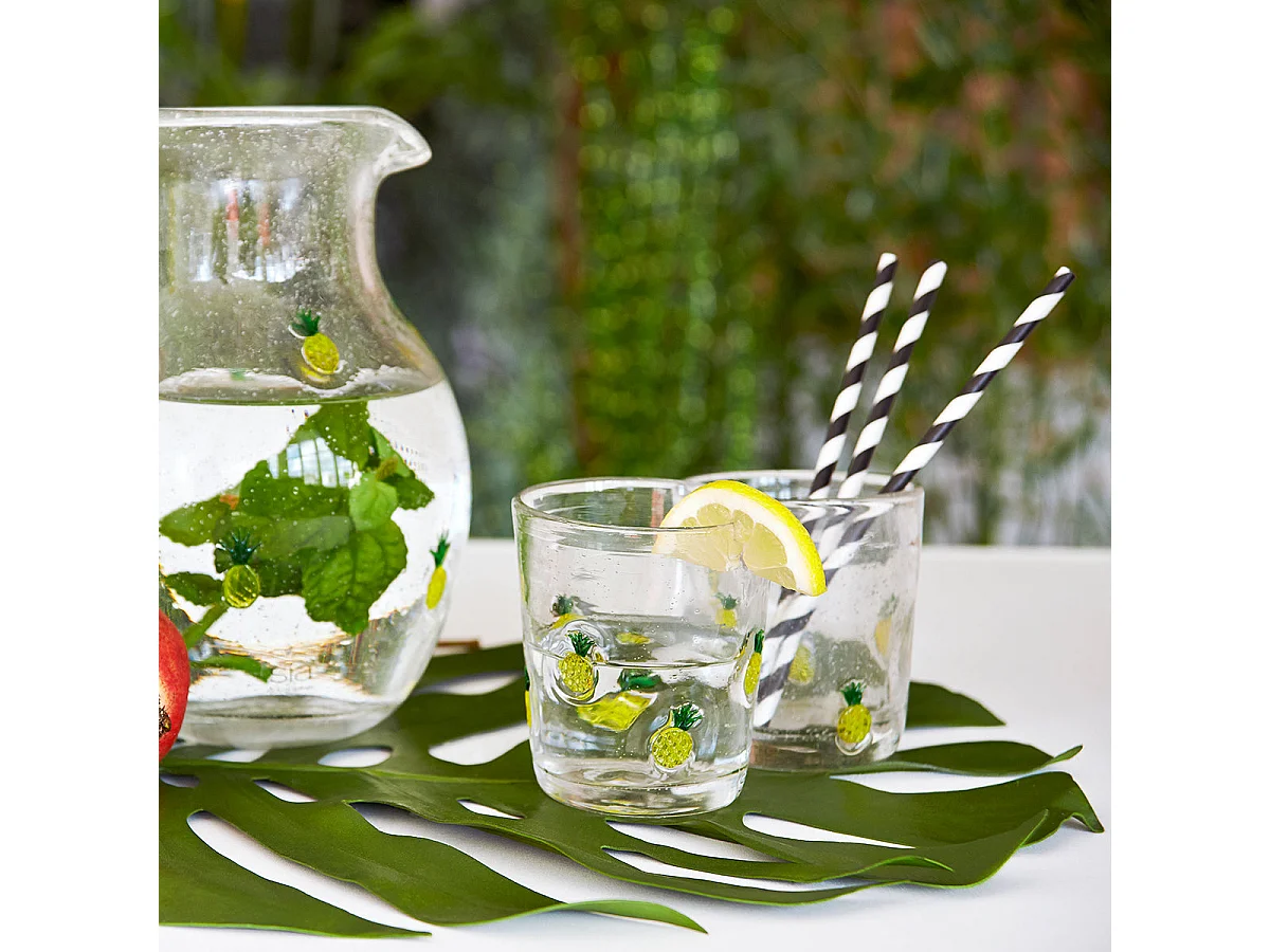 Verre à Eau Oasis - Jaune