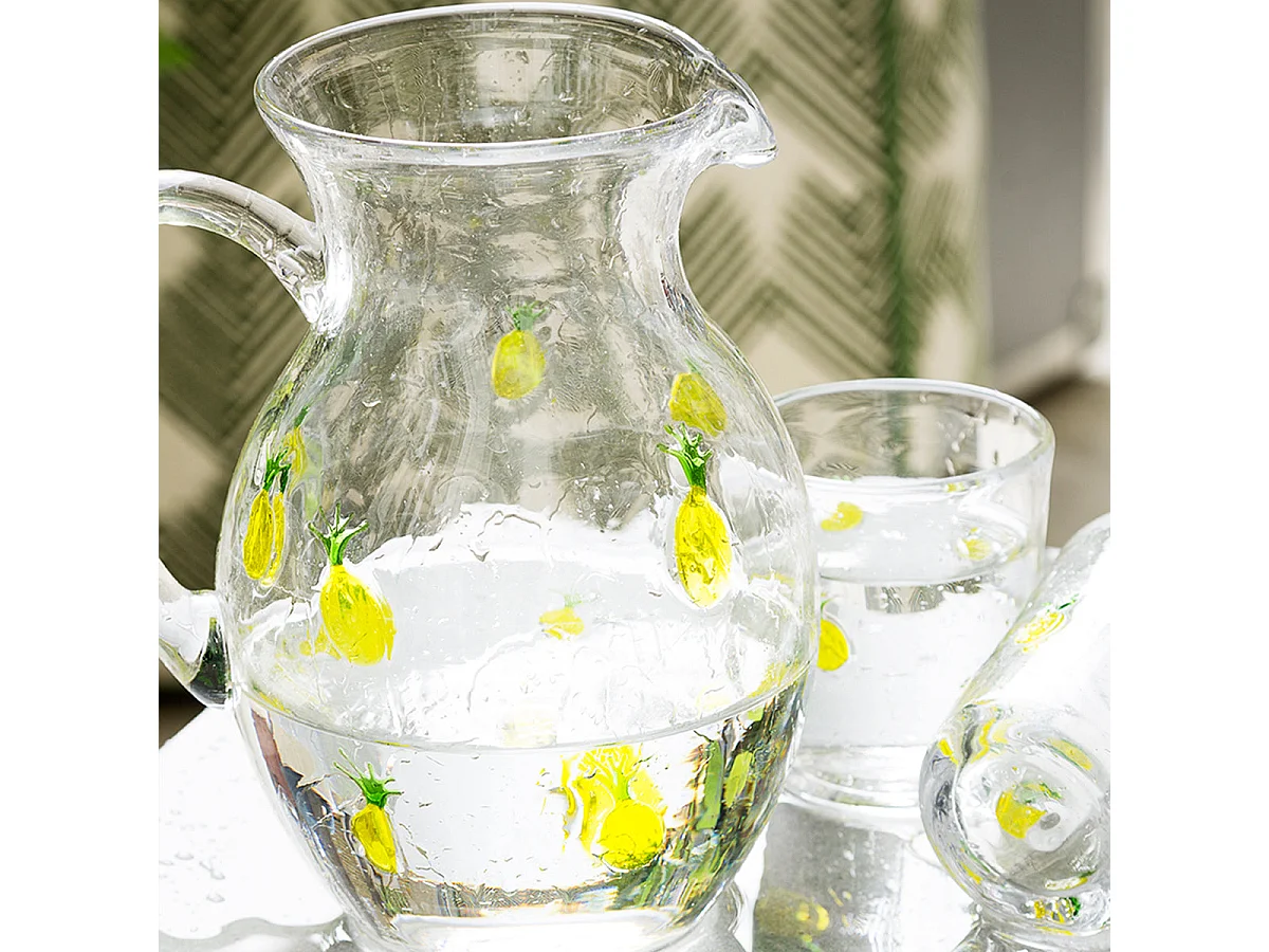 Verre à Eau Oasis - Jaune